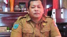 Plt. Kepala Dinas Perkebunan Fakfak Widhi Asmoro Jati, ST., MT saat ditemui wartawan papua.tagarutama.com