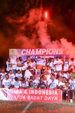 Persikos Kota Sorong Juara Liga 4 PSSI Papua Barat Daya, Siap Harumkan Nama Daerah di Kancah Nasional