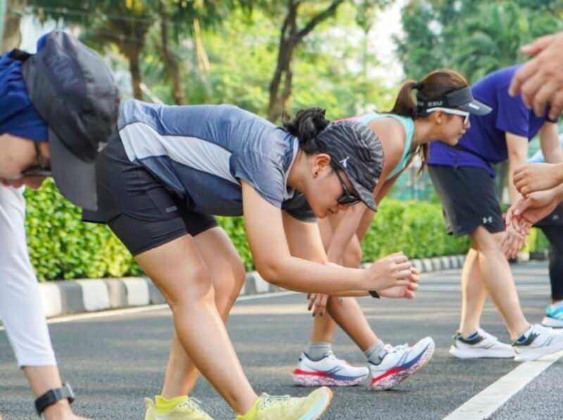 Foto : Arini dengan Hobi larinya ( Dok pribadi/arini)
