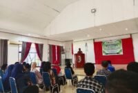 Foto. Pembukaan Daurah Marhalah 1, Angkatan 13 KAMMI Komisariat Fakfak yang dilaksanakan di Diklat Pemda Fakfak.