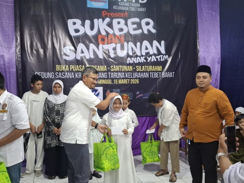 Santunan anak yatim, buka puasa bersama, serta penyaluran hampers dari Wakil Gubernur Jakarta, Rano Karno.