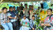 Dinas Perkebunan menyalurkan bibit pala Melalui program GERTAK didistribusikan langsung ke kebun milik kelompok tani.